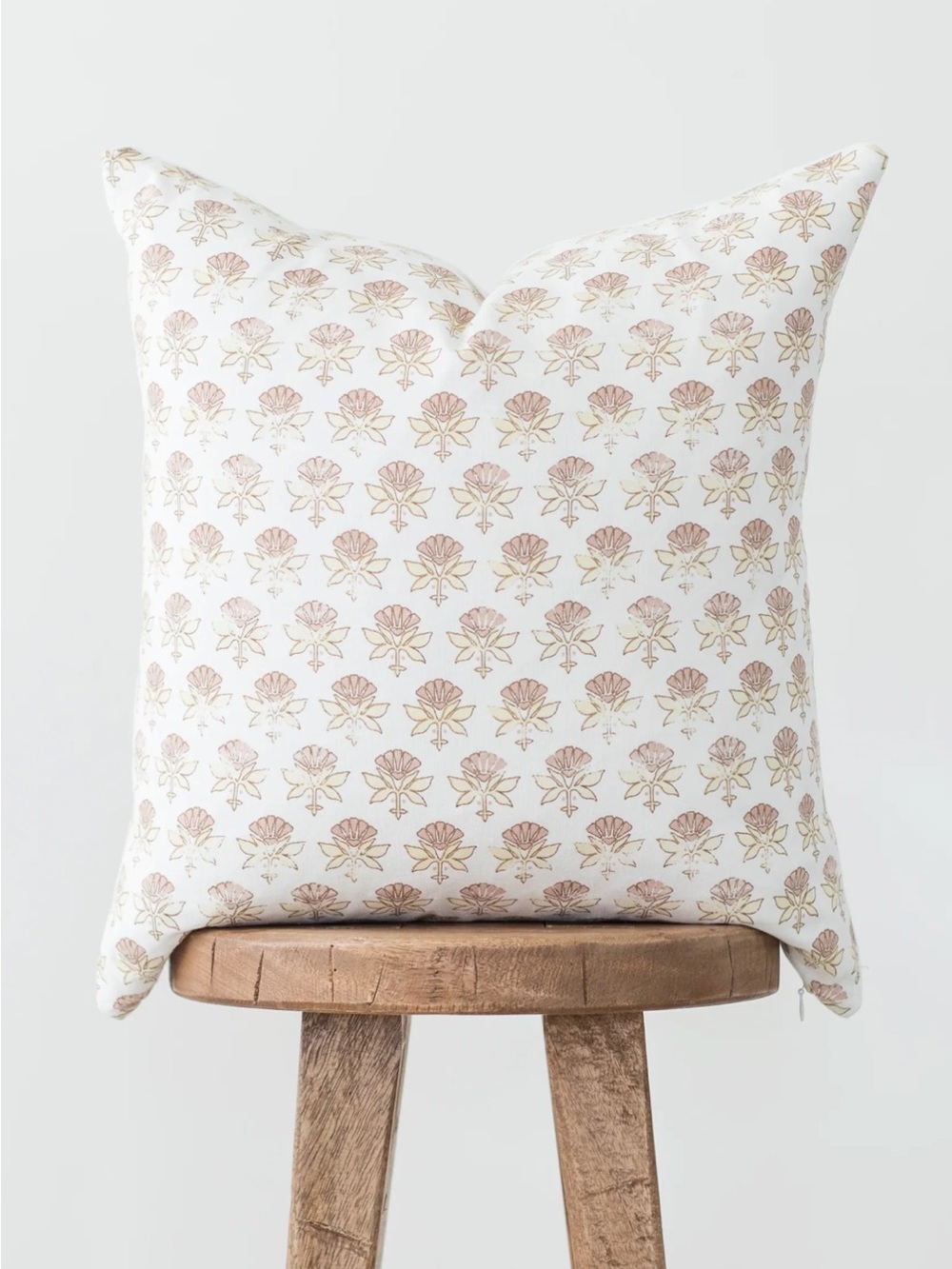 Woven Nook Fleur White Floral Pillow Covers - Set of 3